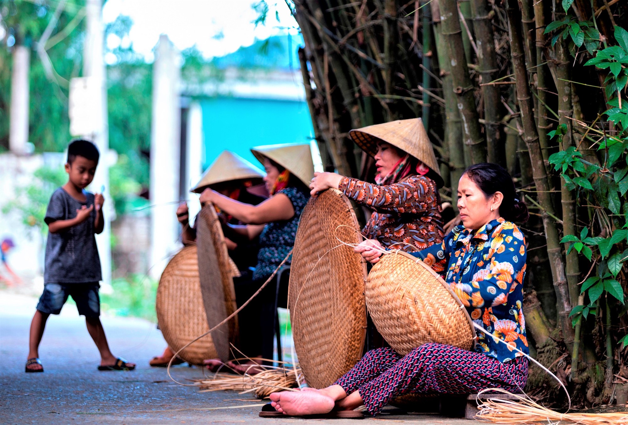 Làng nghề đan lát Phú Sơn